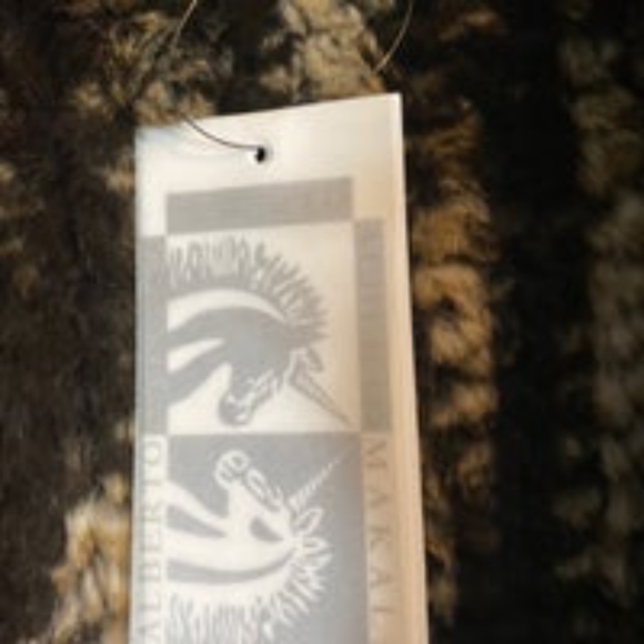 Alberto Makali Real Rabbit and Fox Fur Coat - Picture 9 of 11